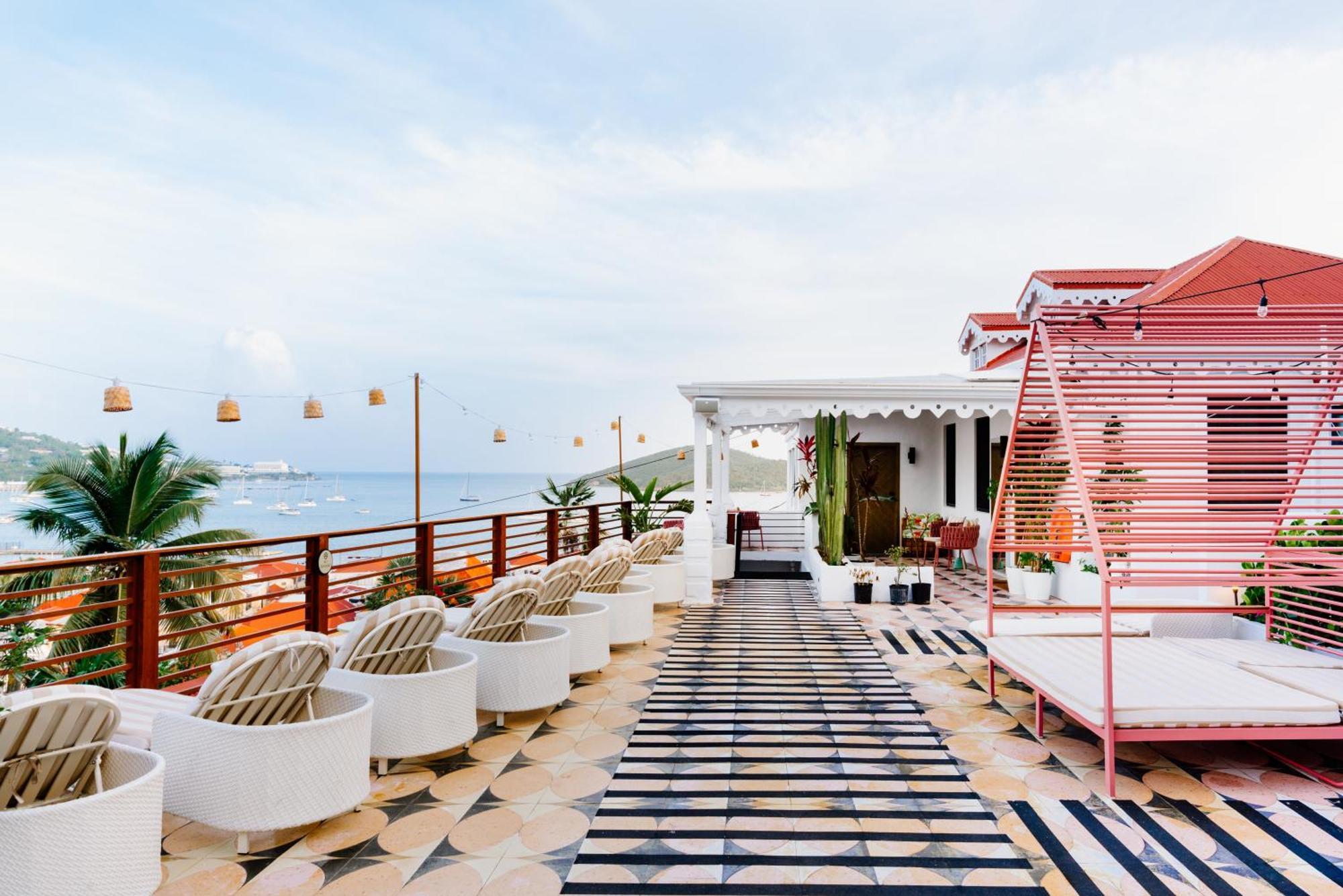The Pink Palm Hotel - Adults Only ชาร์ลอตต์อะมาลี ภายนอก รูปภาพ
